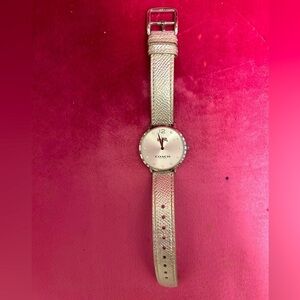 Coach Silver Watch with Silver Band